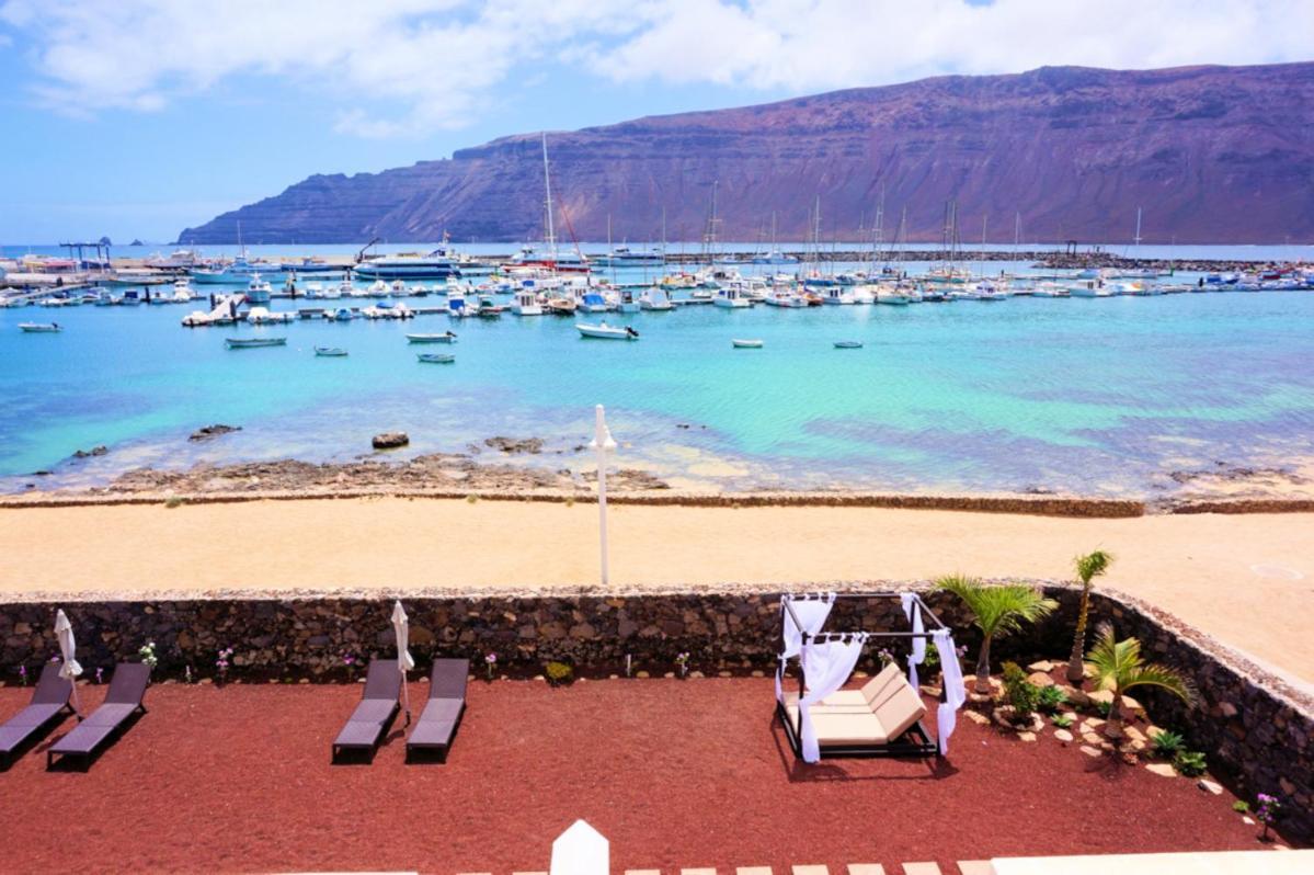 La Graciosa Camelia Beach Vistas Mar Caleta de Sebo Exterior foto